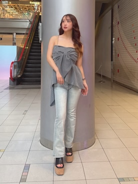 yurinaさん（レディース・152cm）の夏コーディネート