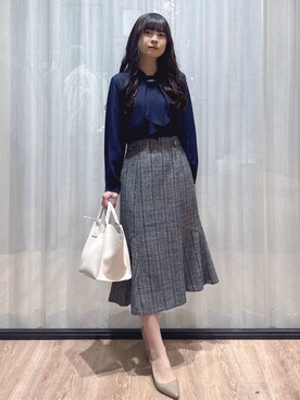 ぞうげさん(レディース・158cm)の冬コーディネート
