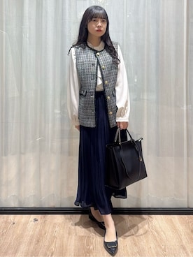 ぞうげさん(レディース・158cm)の冬コーディネート