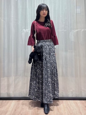 ぞうげさん(レディース・158cm)の秋コーディネート