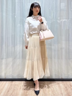 「THE SHOP TK （ザ ショップ ティーケー ）のアイテム」を使った、ぞうげさん（レディース・158cm）の冬コーディネート