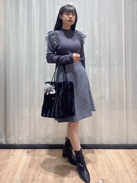 ぞうげさん（レディース・158cm）の冬コーディネート
