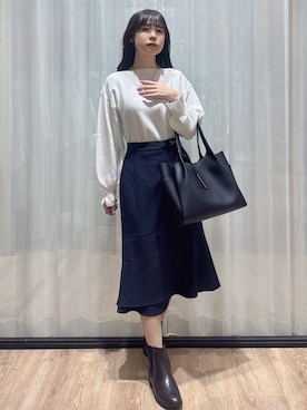 ぞうげさん(レディース・158cm)の秋コーディネート