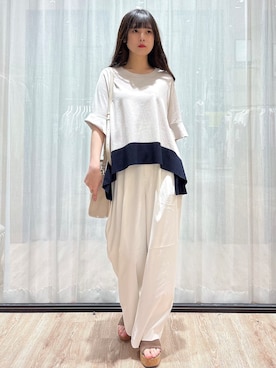 「春夏」｜ぞうげさん（レディース・158cm）の春コーディネート