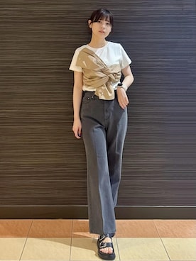 ぞうげさん(レディース・158cm)の夏コーディネート