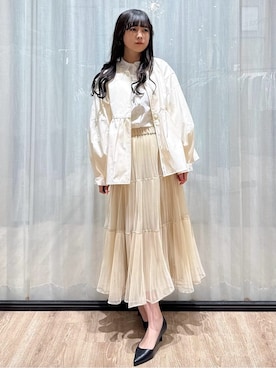 「THE SHOP TK （ザ ショップ ティーケー ）のアイテム」を使った、ぞうげさん（レディース・158cm）の冬コーディネート