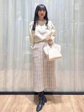 ぞうげさん(レディース・158cm)の冬コーディネート