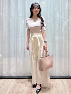 ぞうげさん（レディース・158cm）の春コーディネート