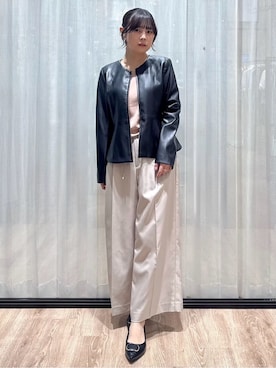 ぞうげさん(レディース・158cm)の秋コーディネート