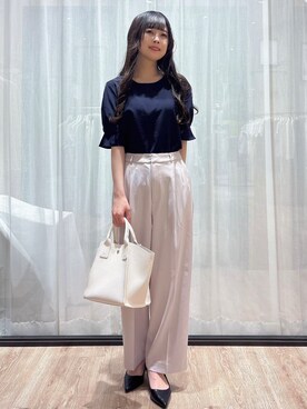 「index（インデックス）のアイテム」を使った、ぞうげさん（レディース・158cm）の春コーディネート