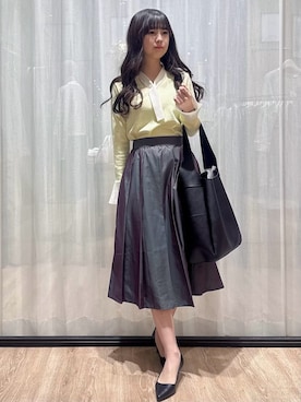 「THE SHOP TK （ザ ショップ ティーケー ）のアイテム」を使った、ぞうげさん（レディース・158cm）の冬コーディネート