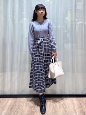 ぞうげさん（レディース・158cm）の冬コーディネート