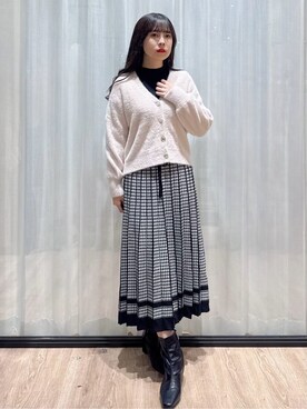 ぞうげさん(レディース・158cm)の秋コーディネート