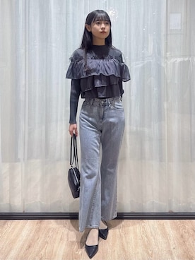 「THE SHOP TK （ザ ショップ ティーケー ）のアイテム」を使った、ぞうげさん（レディース・158cm）の冬コーディネート