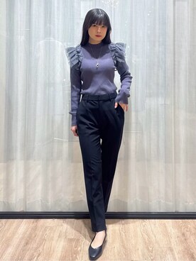 ぞうげさん(レディース・158cm)の冬コーディネート