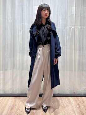 「index（インデックス）のアイテム（ジャケット/アウター）」を使った、ぞうげさん（レディース・158cm）の春コーディネート