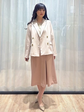 「THE SHOP TK （ザ ショップ ティーケー ）のアイテム」を使った、ぞうげさん（レディース・158cm）の春コーディネート