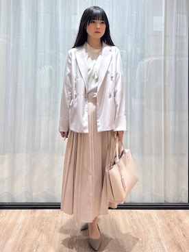 ぞうげさん(レディース・158cm)の春コーディネート