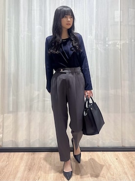 ぞうげさん（レディース・158cm）の冬コーディネート