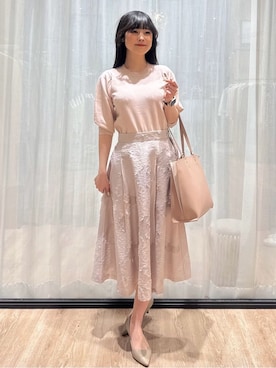 「THE SHOP TK （ザ ショップ ティーケー ）のアイテム」を使った、ぞうげさん（レディース・158cm）の春コーディネート