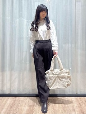 ぞうげさん(レディース・158cm)の冬コーディネート