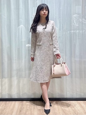 「THE SHOP TK （ザ ショップ ティーケー ）のアイテム」を使った、ぞうげさん（レディース・158cm）の冬コーディネート