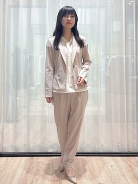 「index（インデックス）のアイテム」を使った、ぞうげさん（レディース・158cm）の夏コーディネート