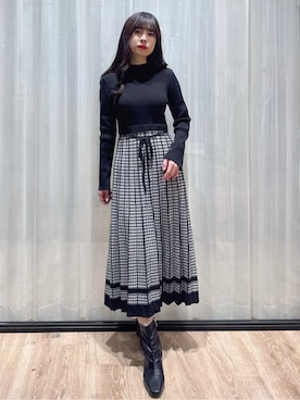ぞうげさん(レディース・158cm)の秋コーディネート