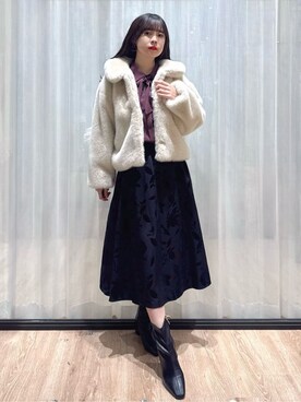 ぞうげさん(レディース・158cm)の秋コーディネート
