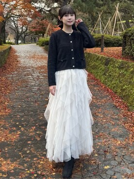 ぞうげさん(レディース・158cm)の冬コーディネート
