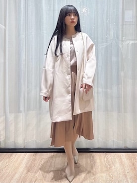 ぞうげさん(レディース・158cm)の冬コーディネート