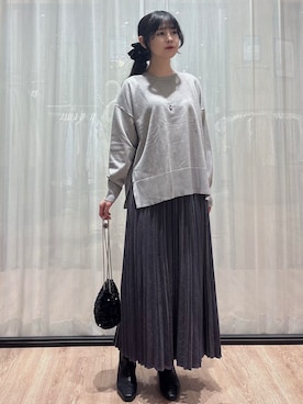 ぞうげさん(レディース・158cm)の秋コーディネート