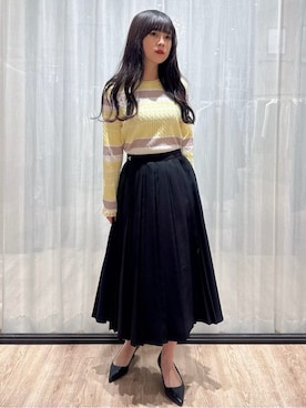 「THE SHOP TK （ザ ショップ ティーケー ）のアイテム」を使った、ぞうげさん（レディース・158cm）の春コーディネート