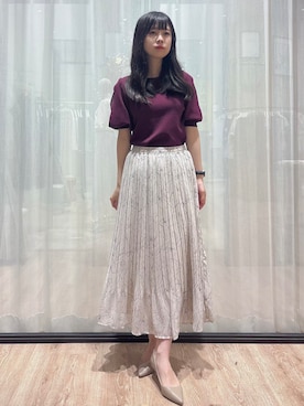 ぞうげさん（レディース・158cm）の夏コーディネート