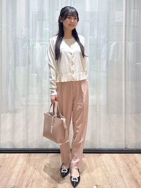 ぞうげさん(レディース・158cm)の春コーディネート