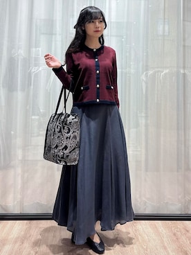 ぞうげさん（レディース・158cm）の秋コーディネート