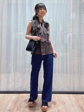 ぞうげさん(レディース・158cm)の春コーディネート