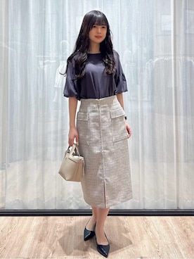 ぞうげさん(レディース・158cm)の春コーディネート