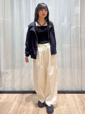 「index（インデックス）のアイテム（ジャケット/アウター）」を使った、ぞうげさん（レディース・158cm）の春コーディネート