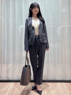 ぞうげさん（レディース・158cm）の秋コーディネート