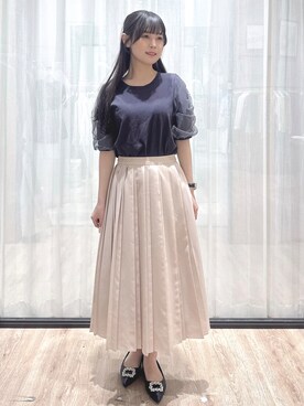 ぞうげさん(レディース・158cm)の春コーディネート