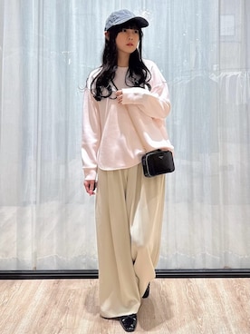 「UNTITLED（アンタイトル）のアイテム（ワンピース/ドレス）」を使った、ぞうげさん（レディース・158cm）の冬コーディネート