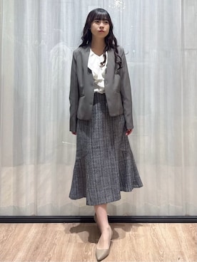 ぞうげさん（レディース・158cm）の冬コーディネート