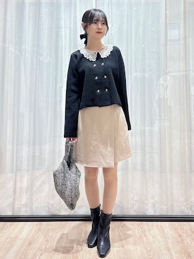 ぞうげさん(レディース・158cm)の秋コーディネート