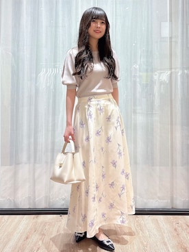 「index（インデックス）のアイテム」を使った、ぞうげさん（レディース・158cm）の春コーディネート