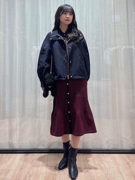 ぞうげさん(レディース・158cm)の秋コーディネート