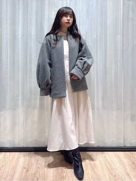 ぞうげさん(レディース・158cm)の秋コーディネート