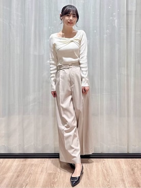 ぞうげさん(レディース・158cm)の秋コーディネート