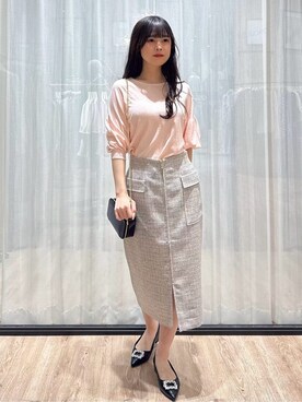 ぞうげさん(レディース・158cm)の春コーディネート