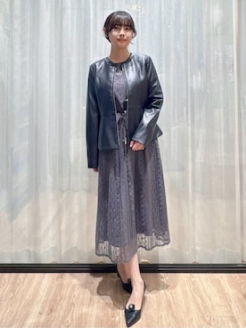ぞうげさん(レディース・158cm)の秋コーディネート